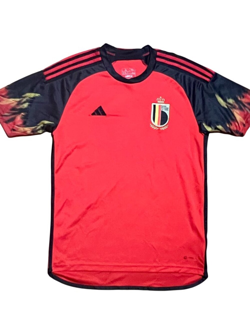 Belgian Soccer Adidas National Team Red Aeroready Training Jersey, Men's XL